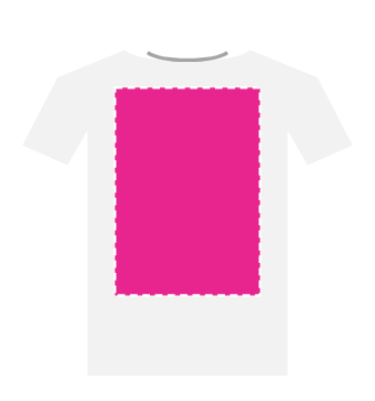 Full back print position