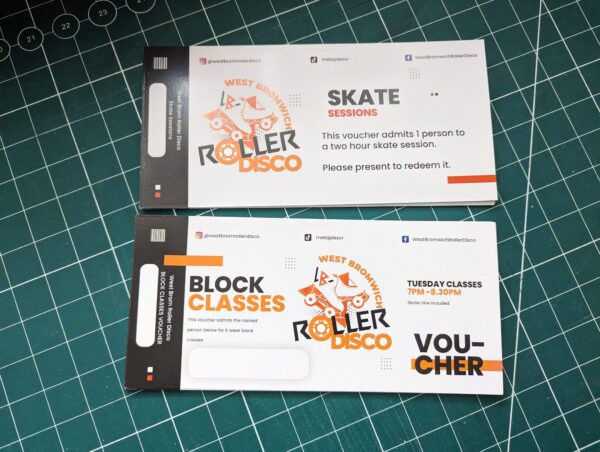 Branded Gift Voucher Printing - Image 2