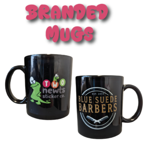 Personalised Black Mug