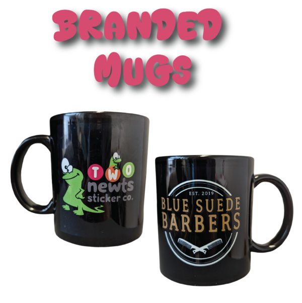 Personalised Black Mug