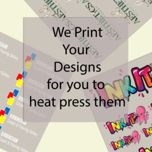 Custom DTF Prints – Available in A4, A3, or 30cm x 100cm