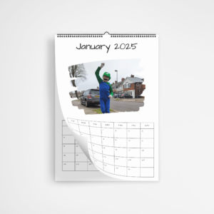 Personalised 2025 Photo Calendar – Custom Photos and Multiple Designs