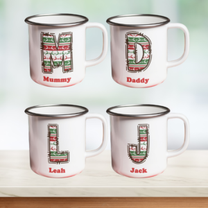 Personalised Ceramic Enamel Cup