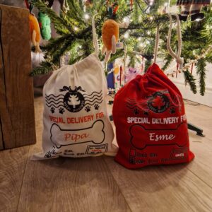 Personalised Santa Sack for Pets – Christmas Gift for Dogs & Puppies