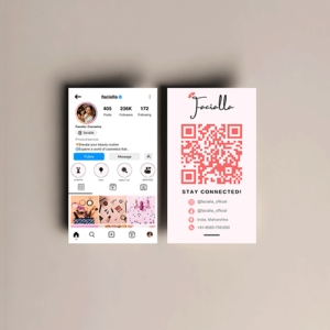 Instagram Style Business Cards