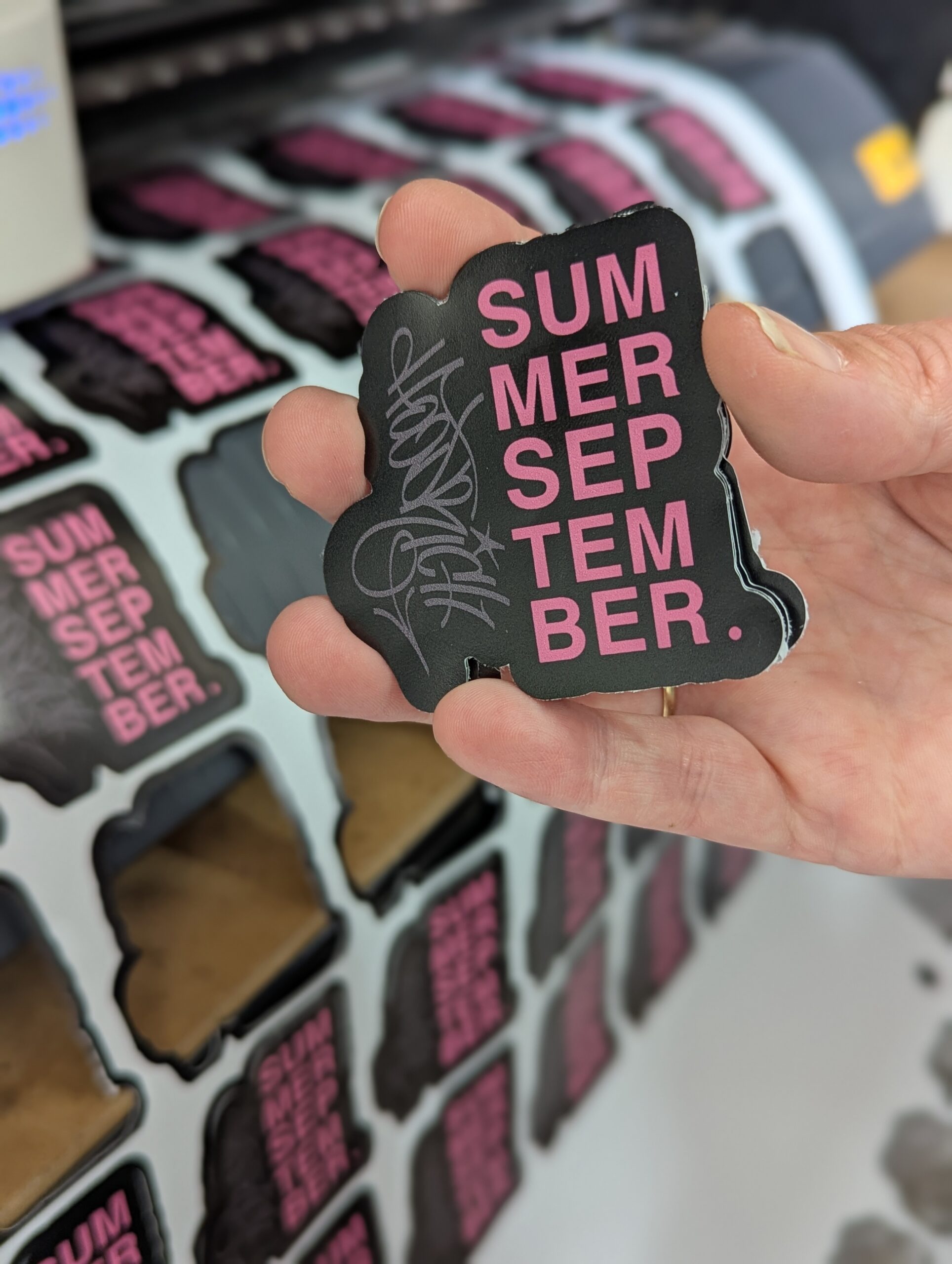 Die cut Sticker Printing